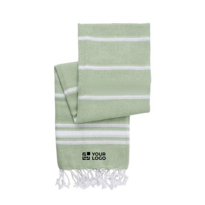 Pareo-Handtuch aus Baumwolle mit Fransen
