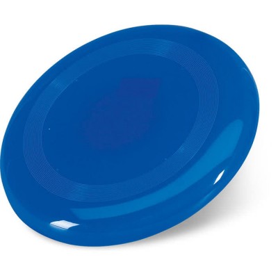 Mit Ihrem Logo bedruckte Frisbee-Scheibe Farbe blau