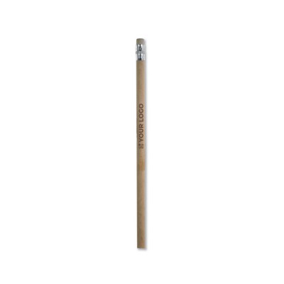 Günstiger Bleistift mit Radiergummi bedrucken