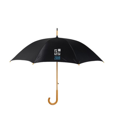 Bedruckter automatischer Regenschirm 23" Farbe bordeaux