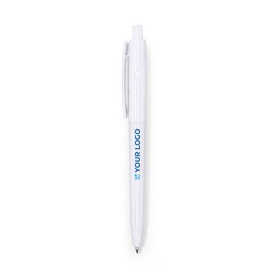Kugelschreiber aus recyceltem Kunststoff mit blauer Tinte