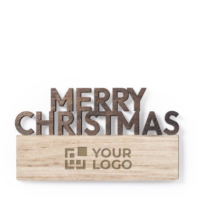 Magnet mit Botschaft Merry Christmas