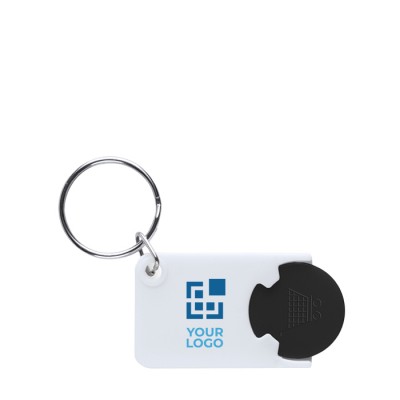 Schlüsselanhänger mit Chip für den Einkaufswagen