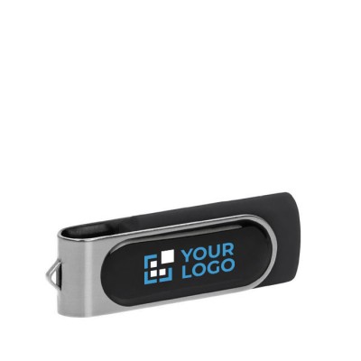 Farbiger Logodruck mit Harztropfen Ansicht mit Druckbereich