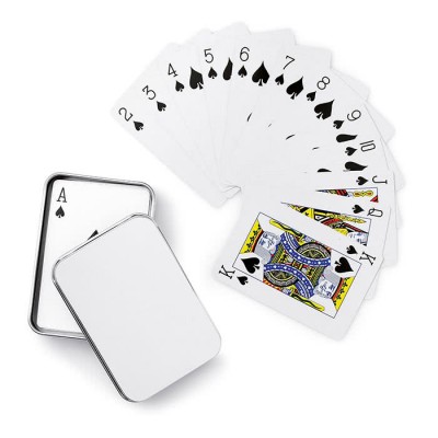 Spielkarten in einer Metallbox bedrucken