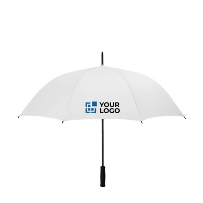 Regenschirm 27" mit Logo bedrucken Farbe blau erste Ansicht