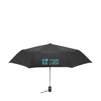 Automatischer Regenschirm 21" bedrucken lassen Farbe schwarz