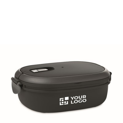 PP-Lunchbox mit luftdichtem Verschluss Ansicht mit Druckbereich