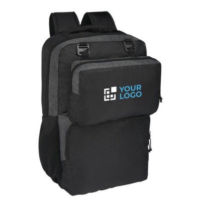 PC-Rucksack 15” aus recyceltem Polyester mit Hüfttasche 