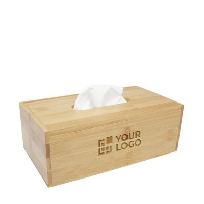 Bambusbox für Taschentücher