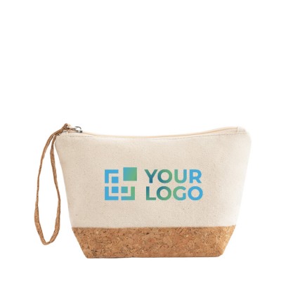 Kulturtaschen mit Logo Baumwolle 280 g/m2