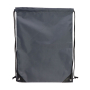 RPET-Rucksack mit Kordelzug und schwarzen Eckdetails