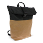 Rolltop Rucksack aus RPET und Kork mit Laptopfach, 15