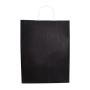 Tasche aus Kraftpapier mit kurzen Griffen, 100 g/m2