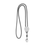 Lanyard in Röhrenform aus Polyester mit Karabiner, 3 cm