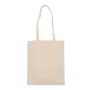 Baumwoll-Canvas-Tasche mit OEKO-TEX-Zertifizierung, 280 g/m2 farbe beige zweite Ansicht