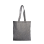 Recycelte Baumwolltasche mit melierter Oberfläche, 280 g/m2