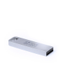 Minimalistischer Metall USB Stick, ideal für den Schlüsselbund