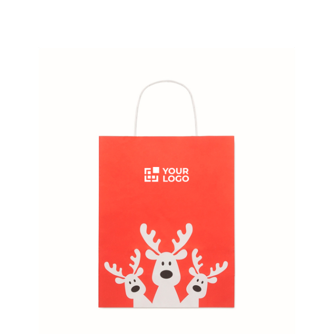 Weihnachts-Geschenktüte Papier klein EU