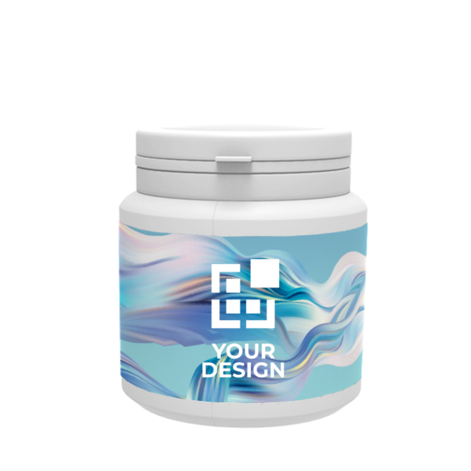 Dose mit 75 zuckerfreien Mentos Gum Mint Kaugummis, 138 g