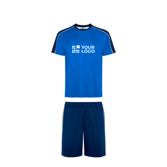 Unisex-Sportset, kurzärmelig, aus Polyester 140 g/m² Roly Direct Titan