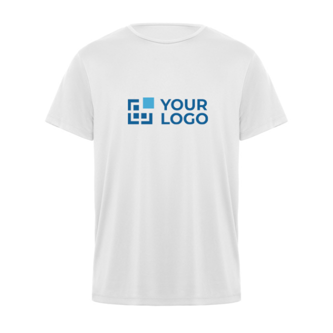 Technisches T-Shirt aus Polyester mit kurzen Ärmeln 