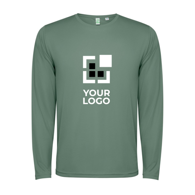 Langärmeliges Funktionsshirt aus Polyester 