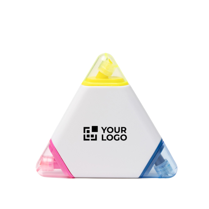 Textmarker 3in1 dreieckig Kunststoff 3 Farben