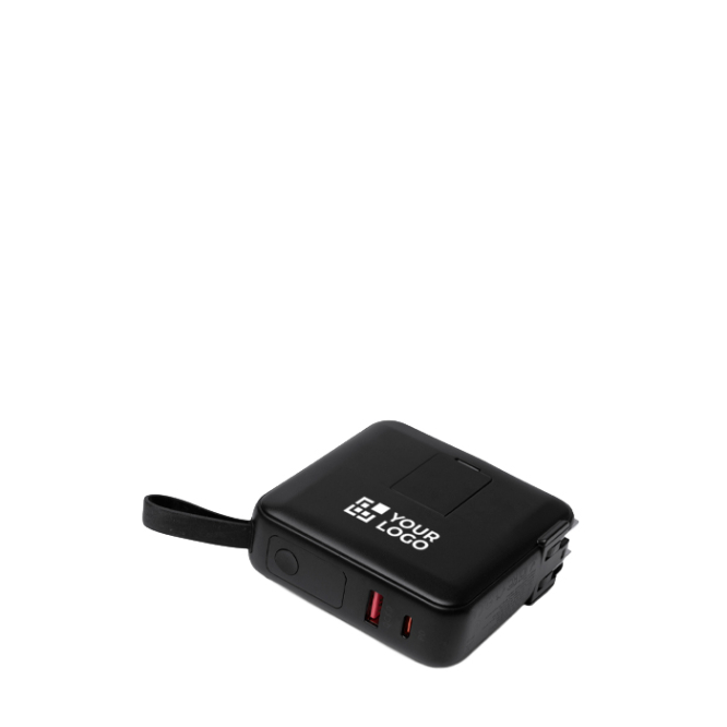 3-in-1-Powerbank mit kabelloser Schnellladung 15 W 10.000 mAh