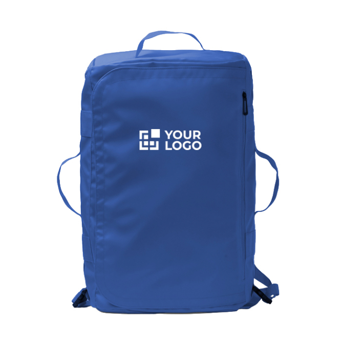 Reise-Rucksacktasche aus Kunstleder und Polyester