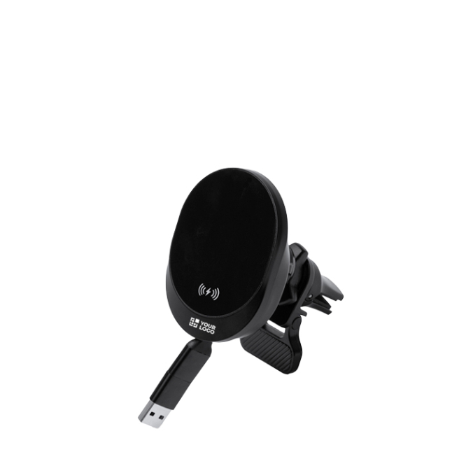 Kabelloses Autoladegerät mit einziehbarem USB-C-Kabel 15 W