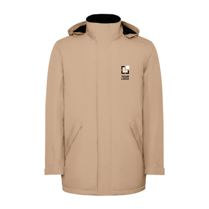 Wasserabweisende Parka aus Polyester 400 g/m2 Roly Direct America 