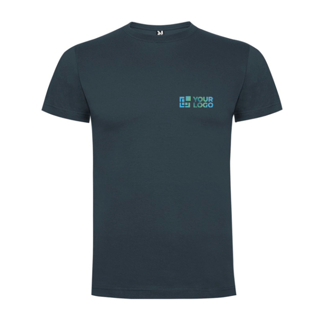 Kurzärmeliges T-Shirt aus Baumwolle 165 g/m2 Roly Direct Dogo Premium 