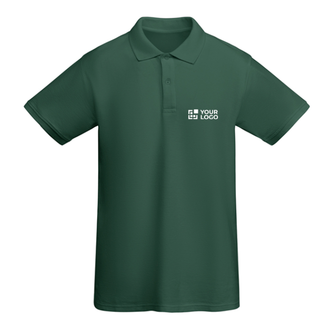 Kurzarm-Poloshirt aus Bio-Baumwolle 210 g/m2 Roly Direct Prince 