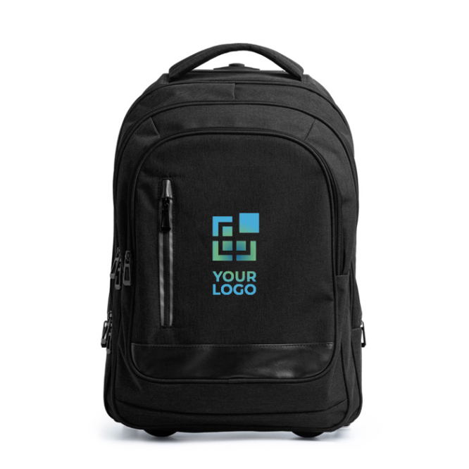 Trolley-Rucksack aus 300D-Polyester für 17