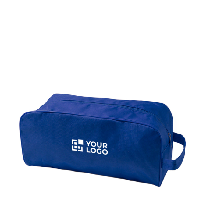 Schuhbeutel aus Polyester mit praktischem Tragegriff