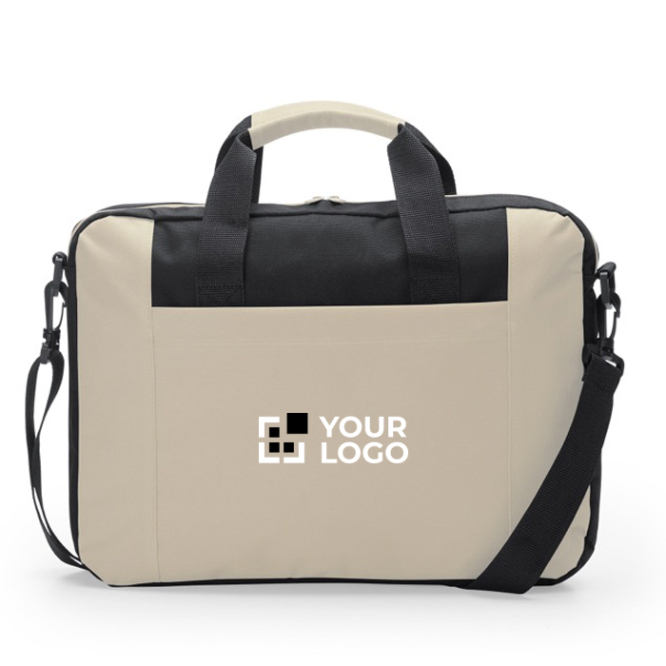 Gepolsterte Dokumententasche aus Polyester, ideal für Laptops
