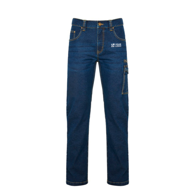 Arbeitsjeans aus Baumwolle und Polyester 370 g/m2 Roly Raptor 