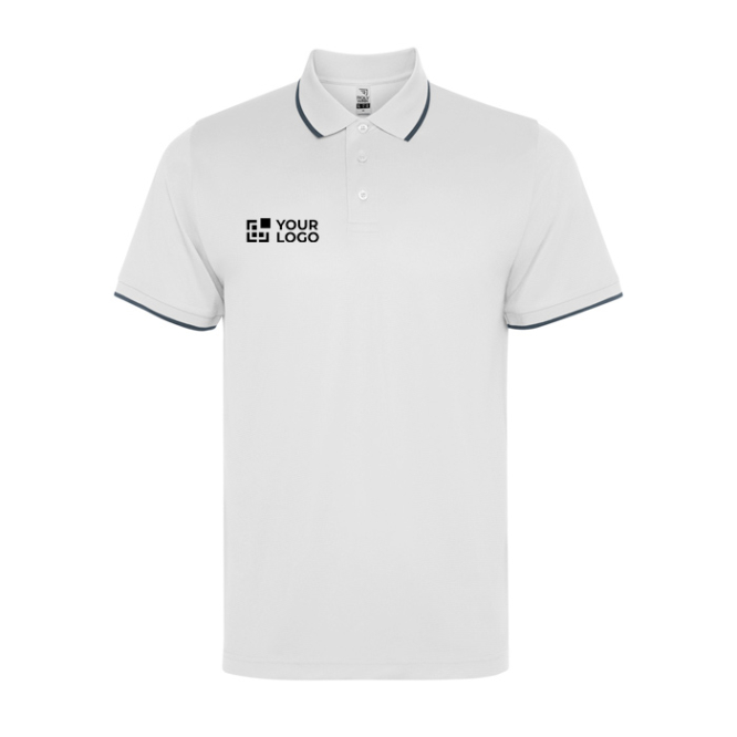 Polo technisch kurzarm mit Kontrast 200 g/m2 Roly Sian