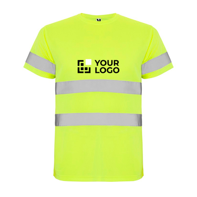 Technisches Arbeits-T-Shirt als Werbeartikel 130 g/m2 Roly Delta 