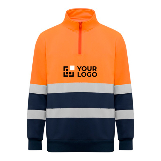 Arbeits-Sweatshirt als Werbemittel aus Fleece 280 g/m2 Roly Spica 