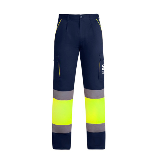 Lange Arbeits-Multitaschenhose mit Sichtbarkeit 235 g/m2 Roly Enix 