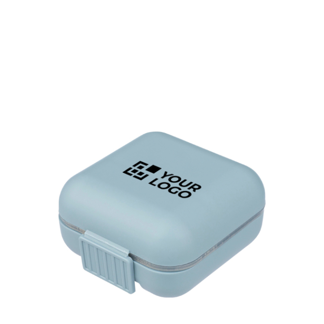 Tablettenbox aus Kunststoff mit 5 Einzelkammern