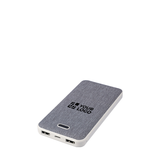 Externe Batterie aus recyceltem Kunststoff und RPET, 10.000 mAh