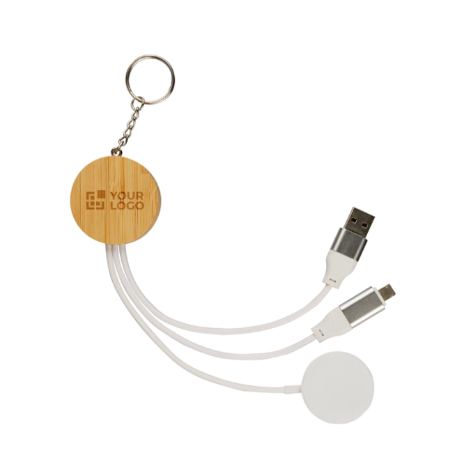 Ladekabel Set mit Metallring zum Aufhängen 65 W