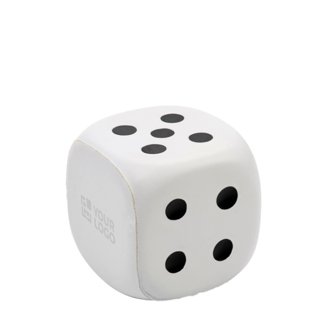 PU-Schaum-Stress-Relief in Form eines Würfels zur Personalisierung