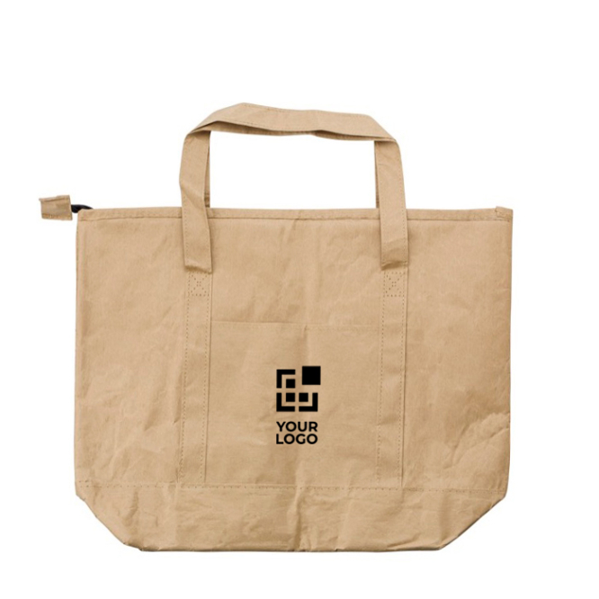 Kühltasche aus laminiertem Papier mit Aluminium-Innenseite