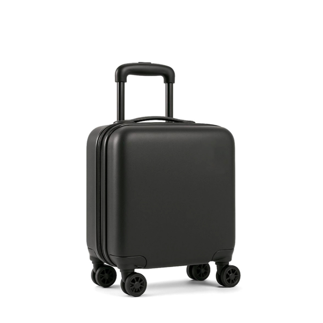 ABS-Trolley mit 360°-Rädern, kabinentauglich