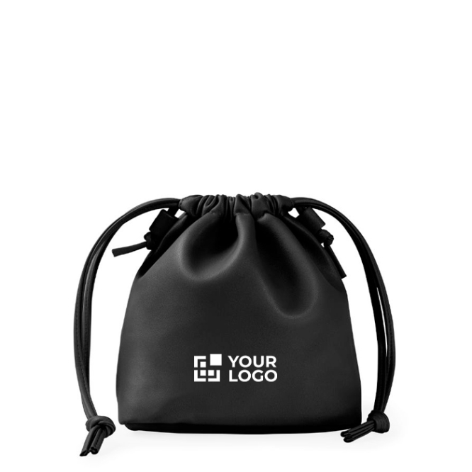 Kulturtasche aus PU mit Kordelzug, auch tragbar als Tasche