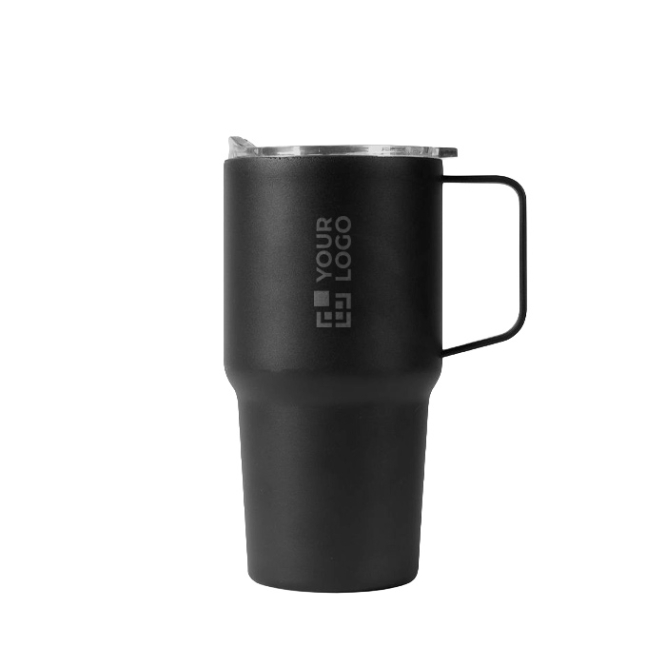 Thermobecher aus Edelstahl mit Griff auslaufsicher 600 ml